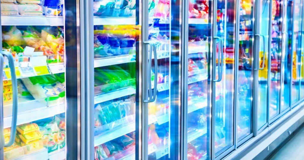 Banchi surgelati dei supermercati
