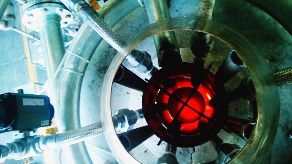 Macchina brevettata Endogreen di Nippon Gases Italia