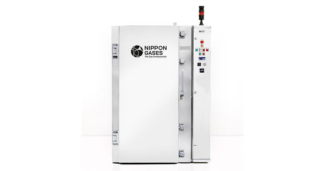 Armadio criogenico per cook and chill di Nippon Gases Italia