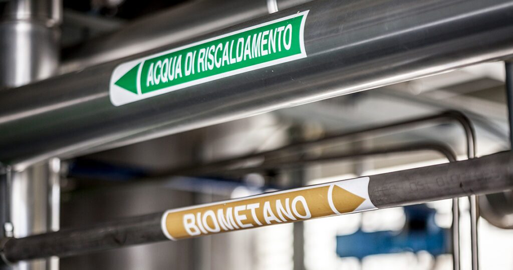 impianto di upgrading del biogas per la produzione di biometano