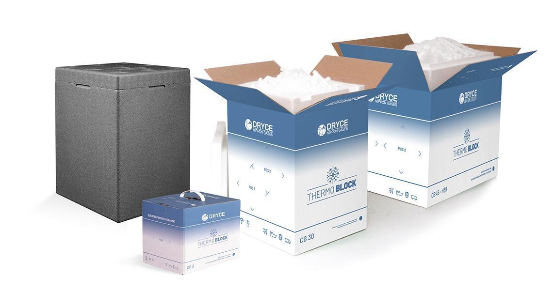 contenitori Termoblock di Dryce per il trasporto refrigerato del vaccino anti-covid